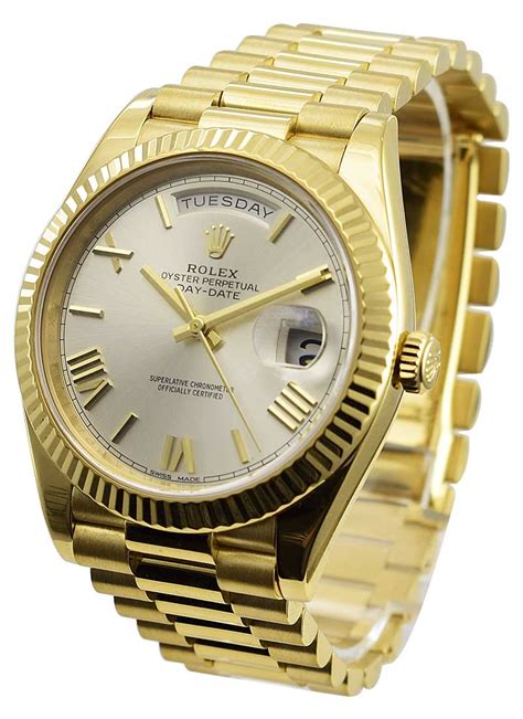 rolex presidential 40mm weight|pre owned rolex president 40mm.